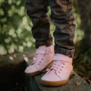 CRAVE BERGEN Pink | Celoroční barefoot boty - 23 - vnitřní délka 165 mm